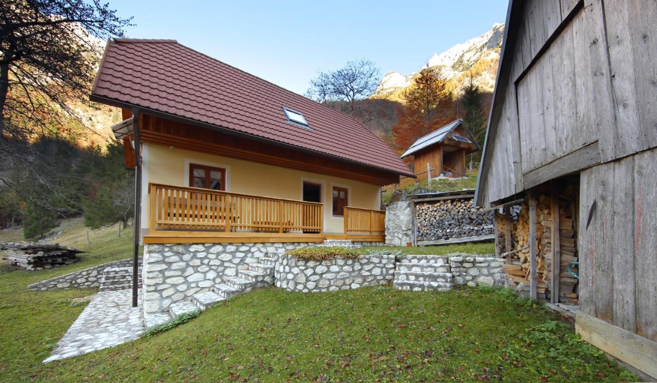 Zadnjica Holiday House Soča Εξωτερικό φωτογραφία