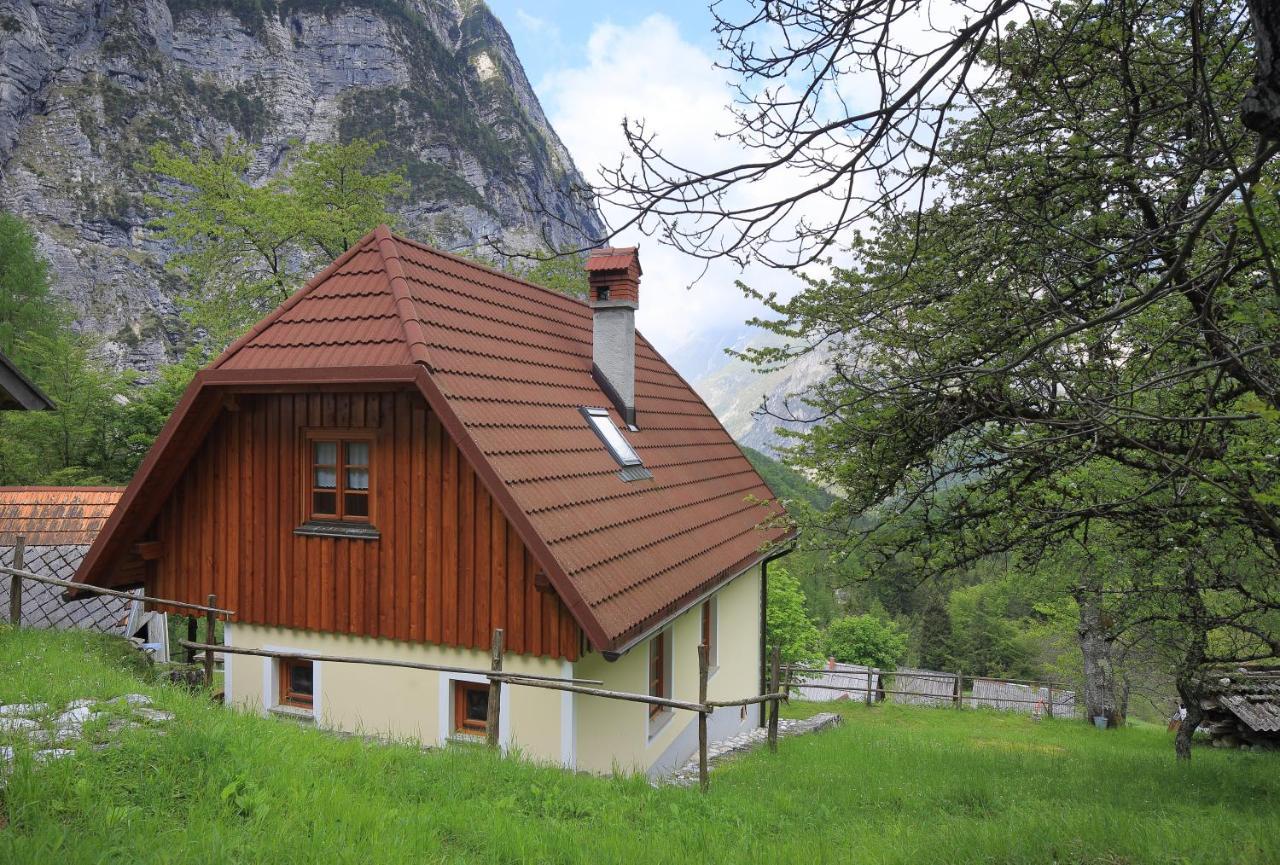 Zadnjica Holiday House Soča Εξωτερικό φωτογραφία