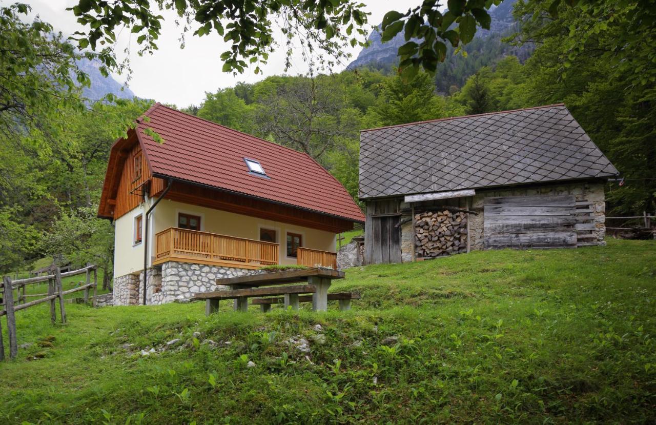 Zadnjica Holiday House Soča Εξωτερικό φωτογραφία